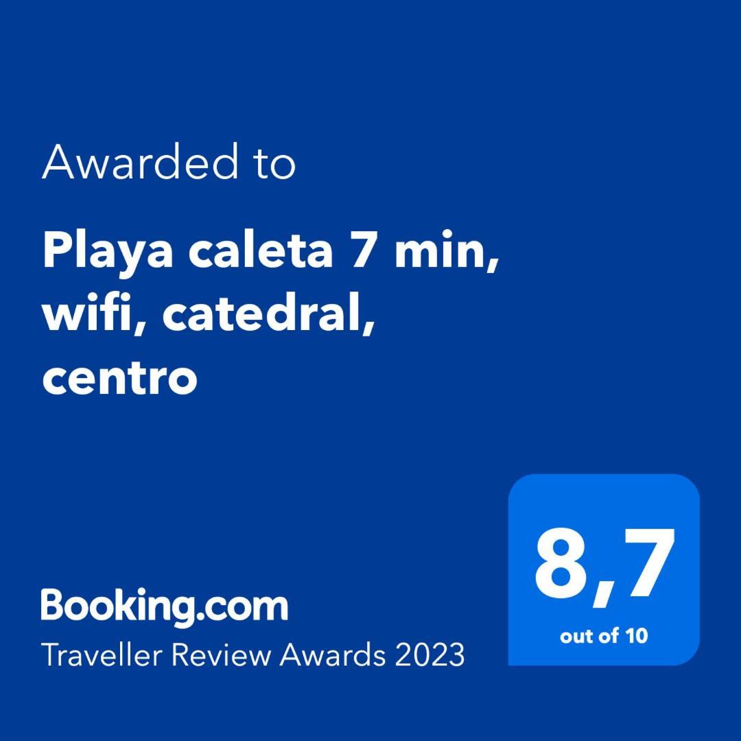 Playa Caleta 7 Min, Wifi, Catedral, Centro Apartman Cádiz Kültér fotó